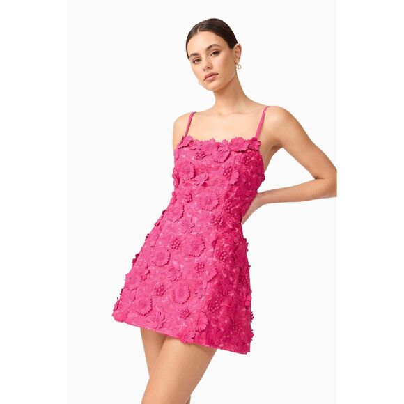 Elliatt Claudia Party Dress in Pink Wedding Guest Cocktail size XS Flaw!!! - Picture 2 of 9